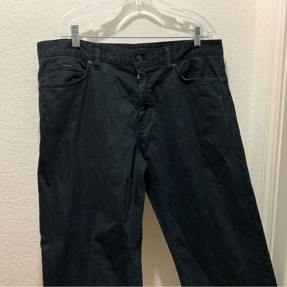 Hugo Boss blue denim mens jeans waist 38  inseam 33 dress pants - Picture 3 of 11